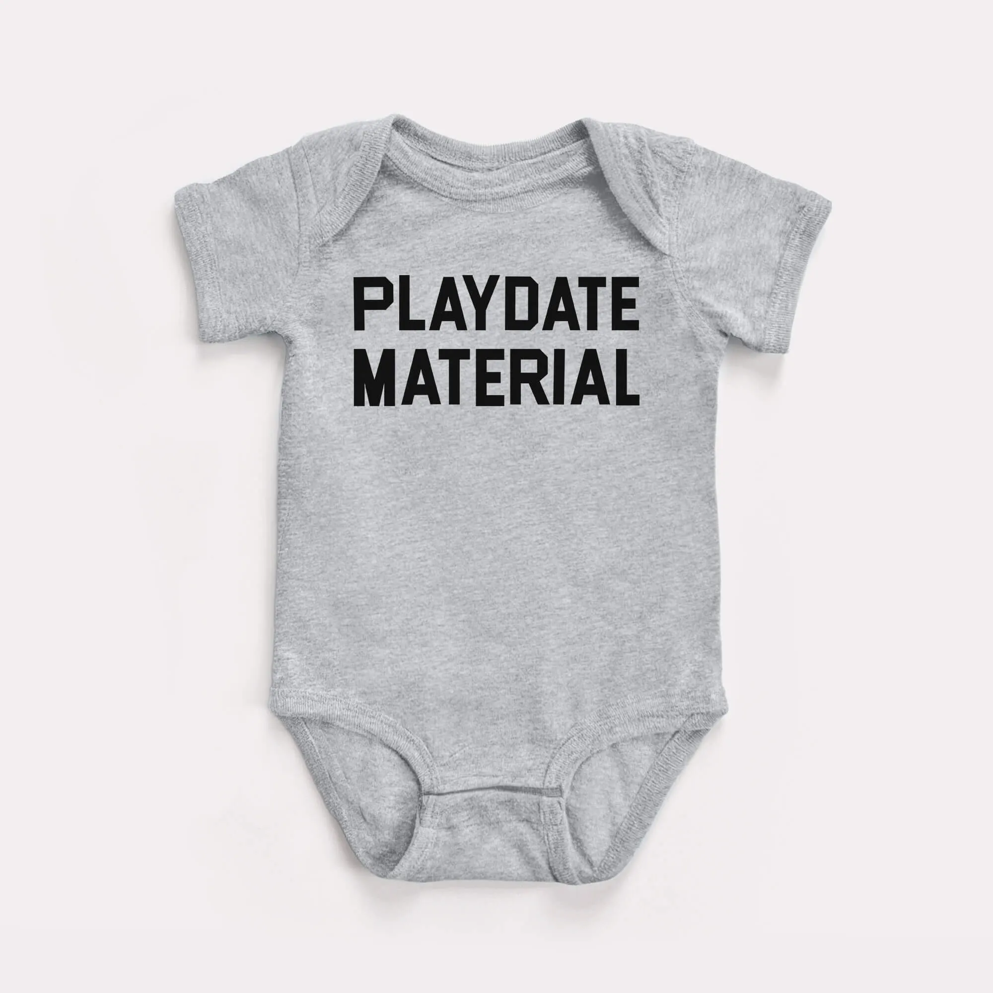 Playdate Material Baby Bodysuit