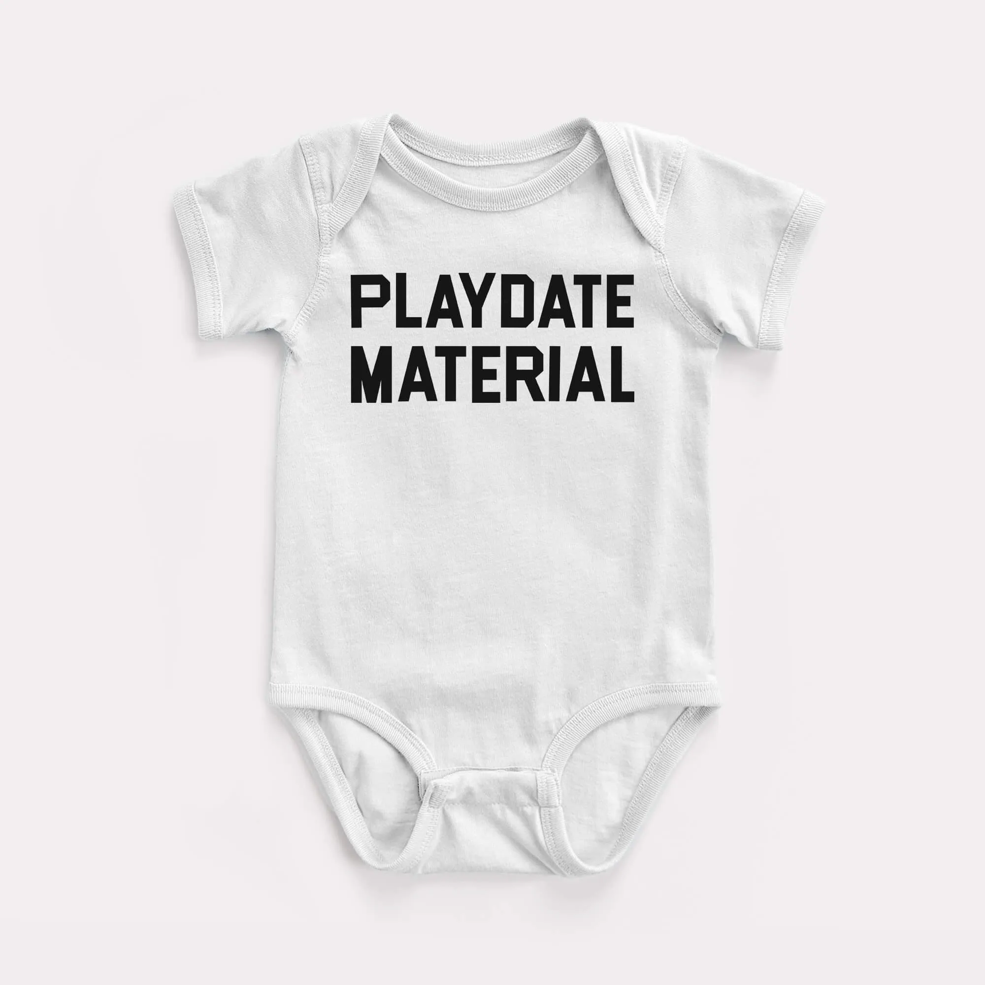 Playdate Material Baby Bodysuit