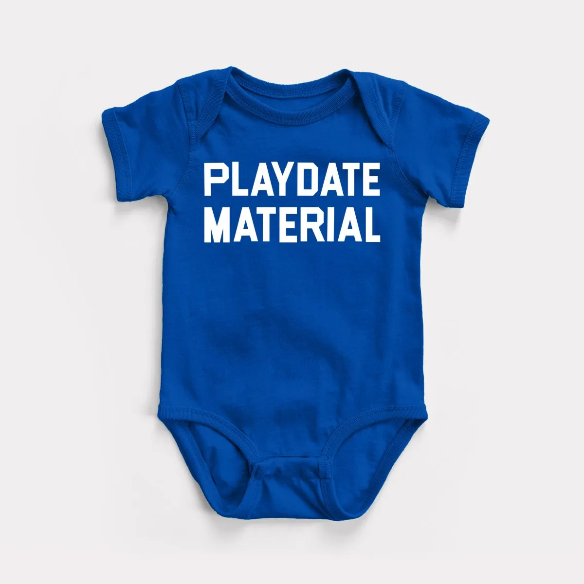 Playdate Material Baby Bodysuit