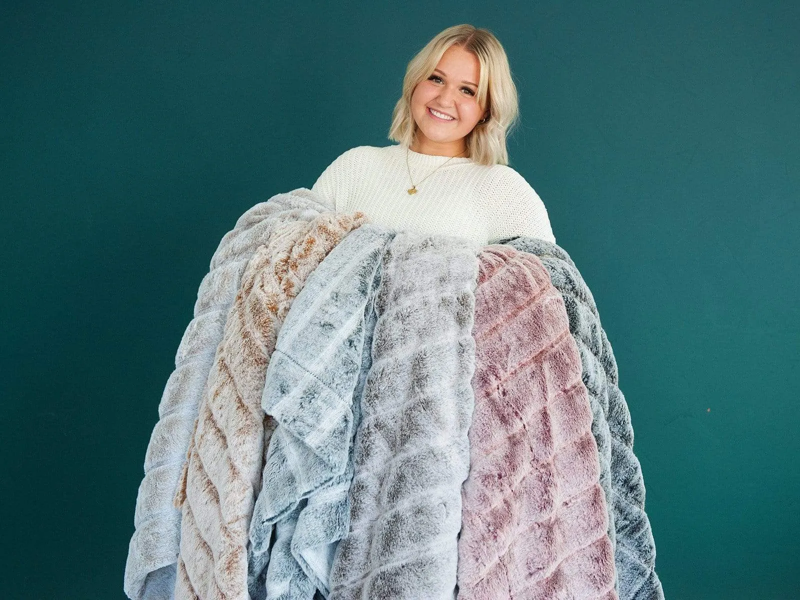 Polar Hazelnut Blanket