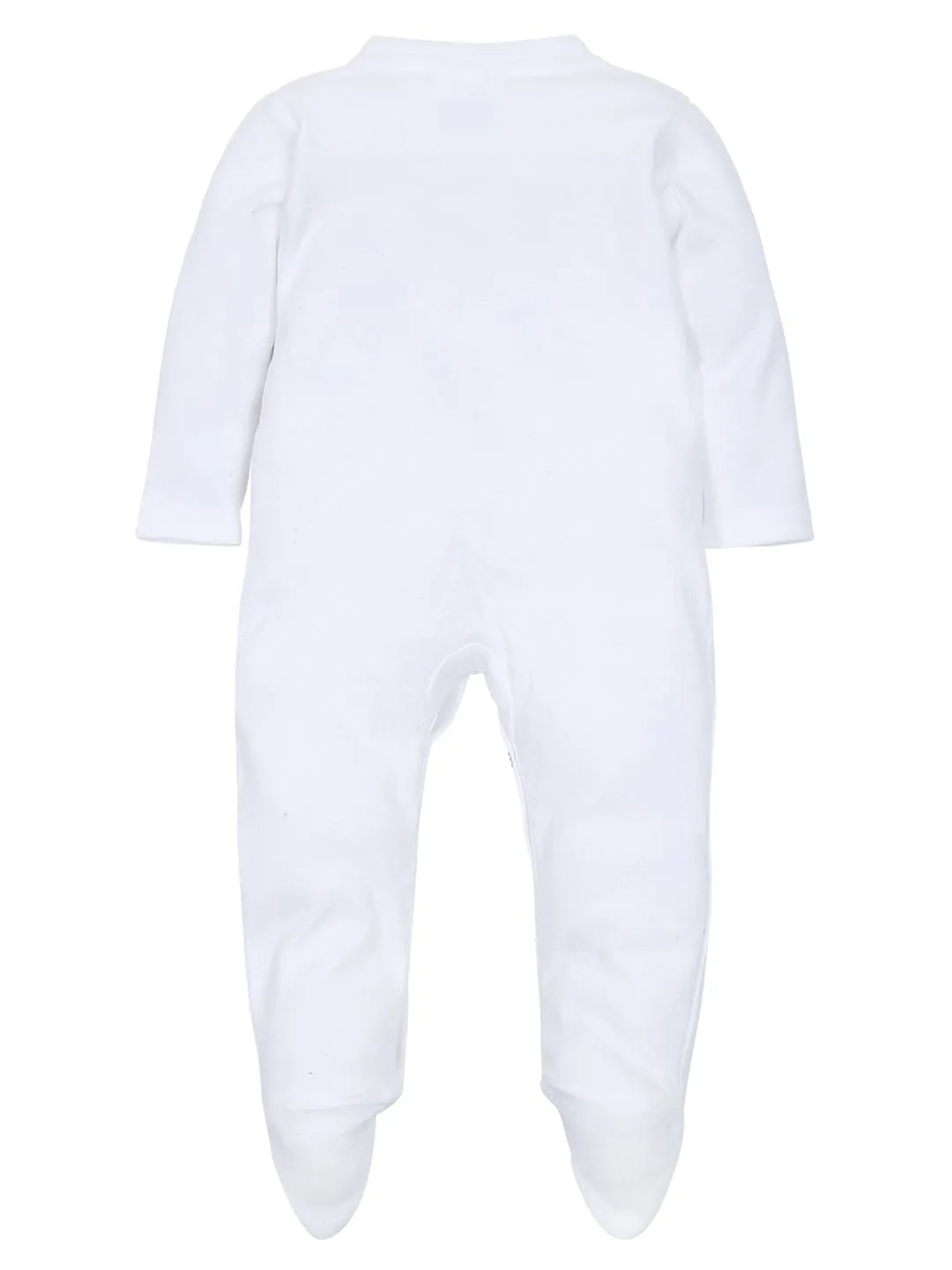 Pre-Order:  Blue Frill Pearl Crown Sleepsuit set with Shoes