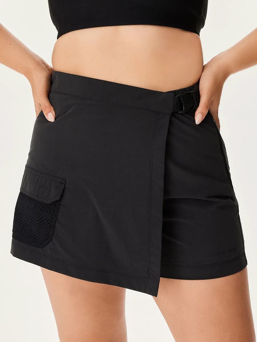 RecNylon 3" Skort