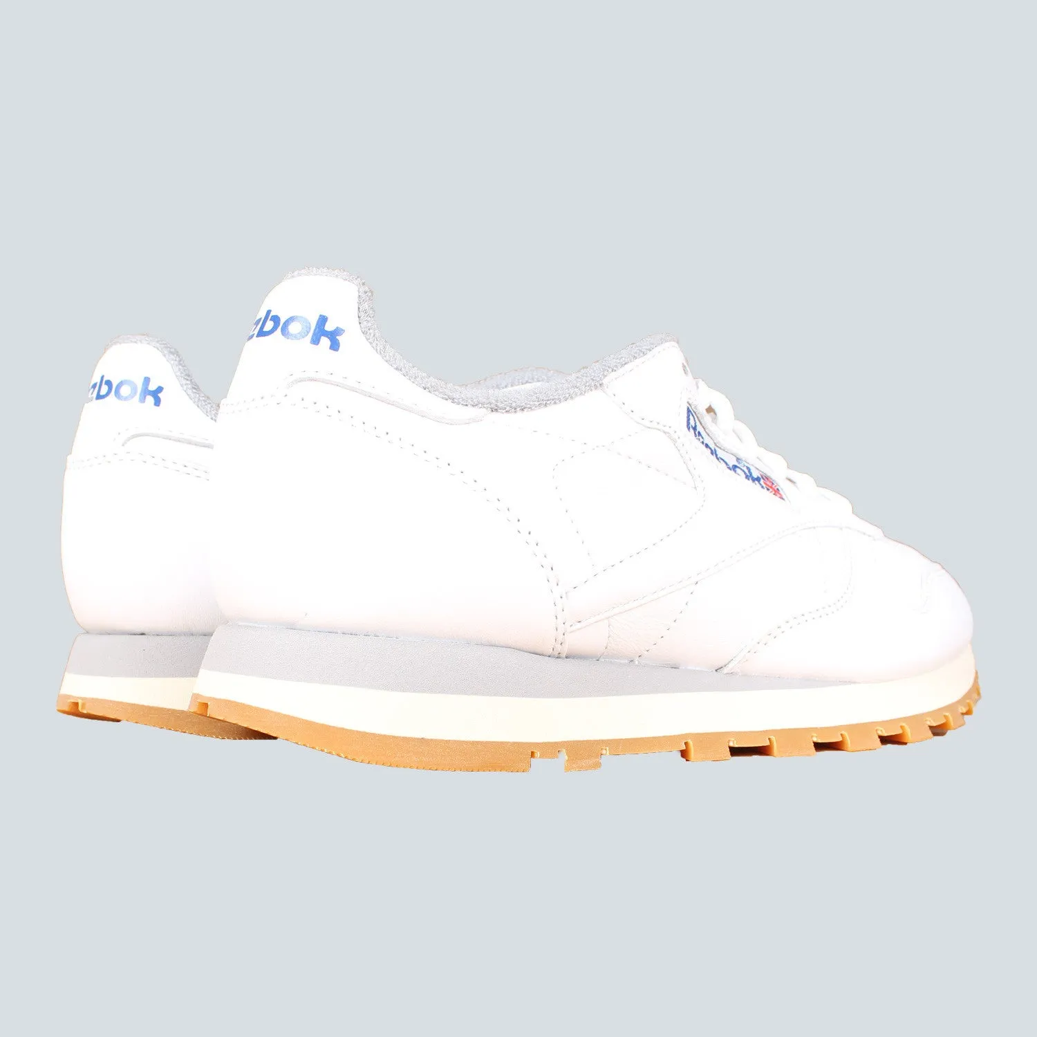 Reebok - CL Leather R12 - White/Navy/Grey