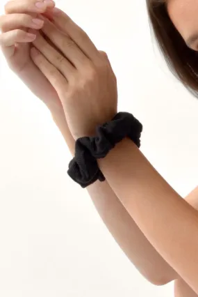 Soft Hair Scrunchies - Black