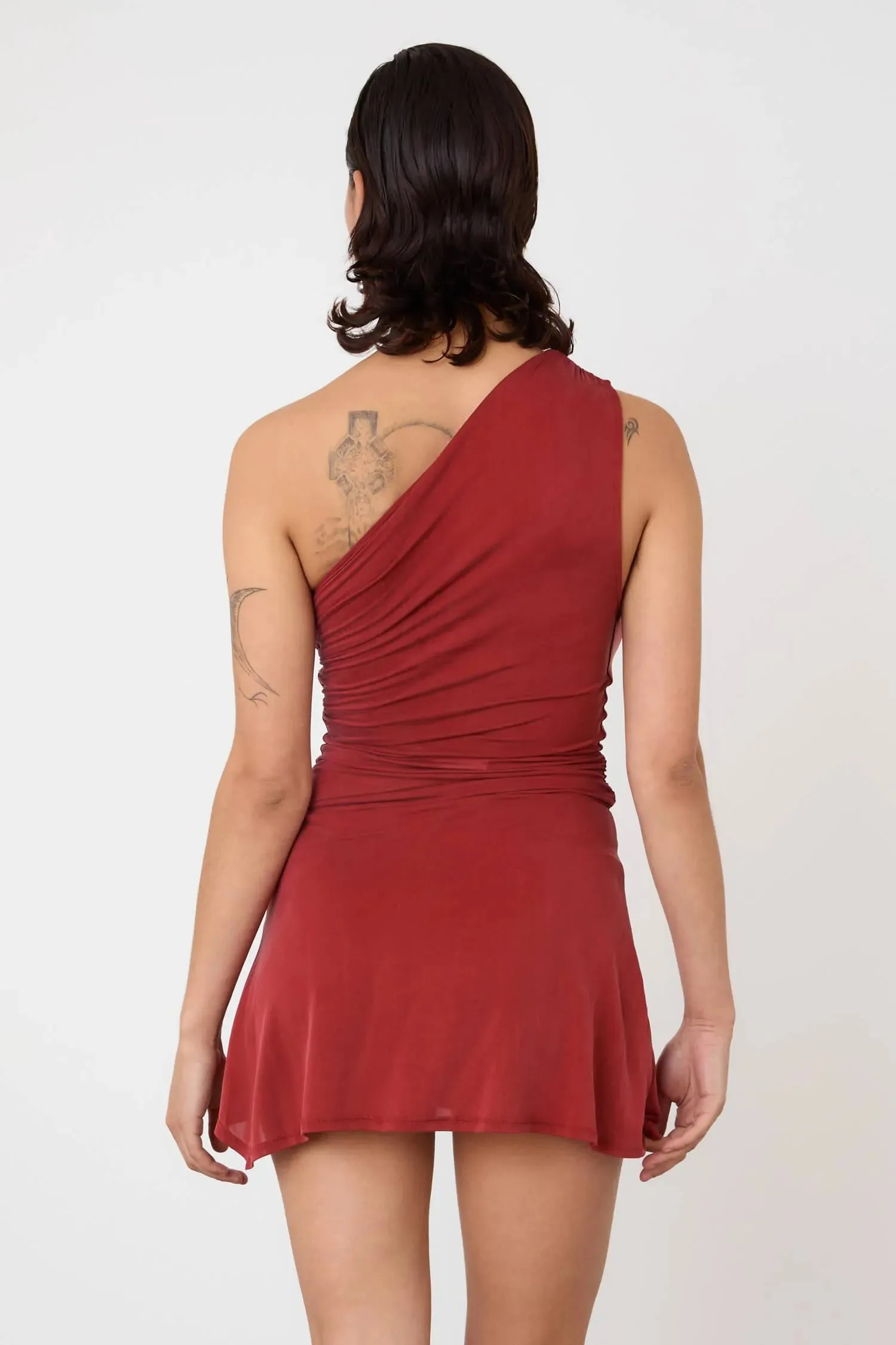 The Kylie Skort Dress, Redsandstone