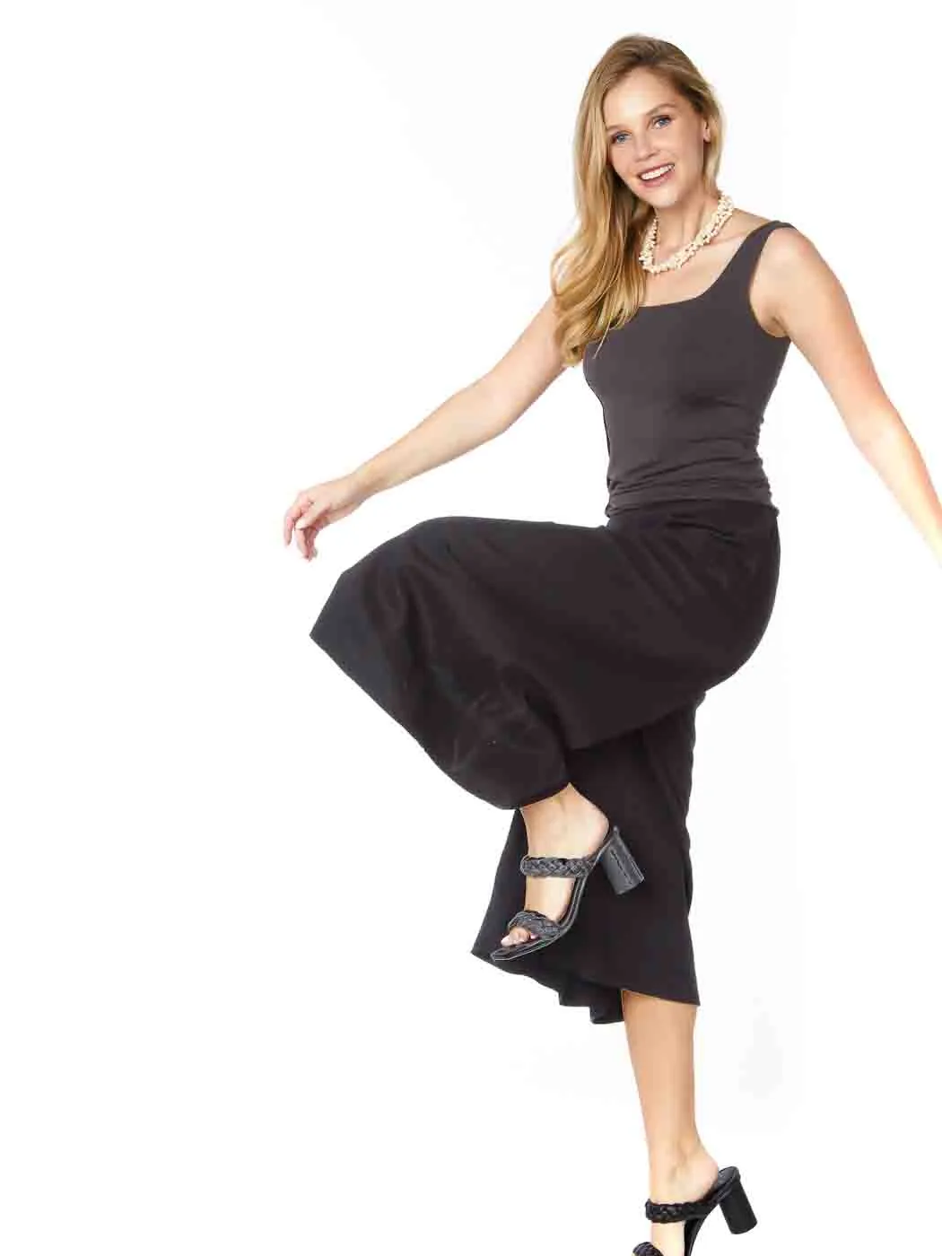 Tianello TENCEL™ "Gaucho" Skort - Pant