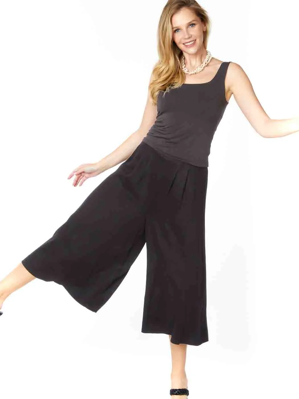 Tianello TENCEL™ "Gaucho" Skort - Pant