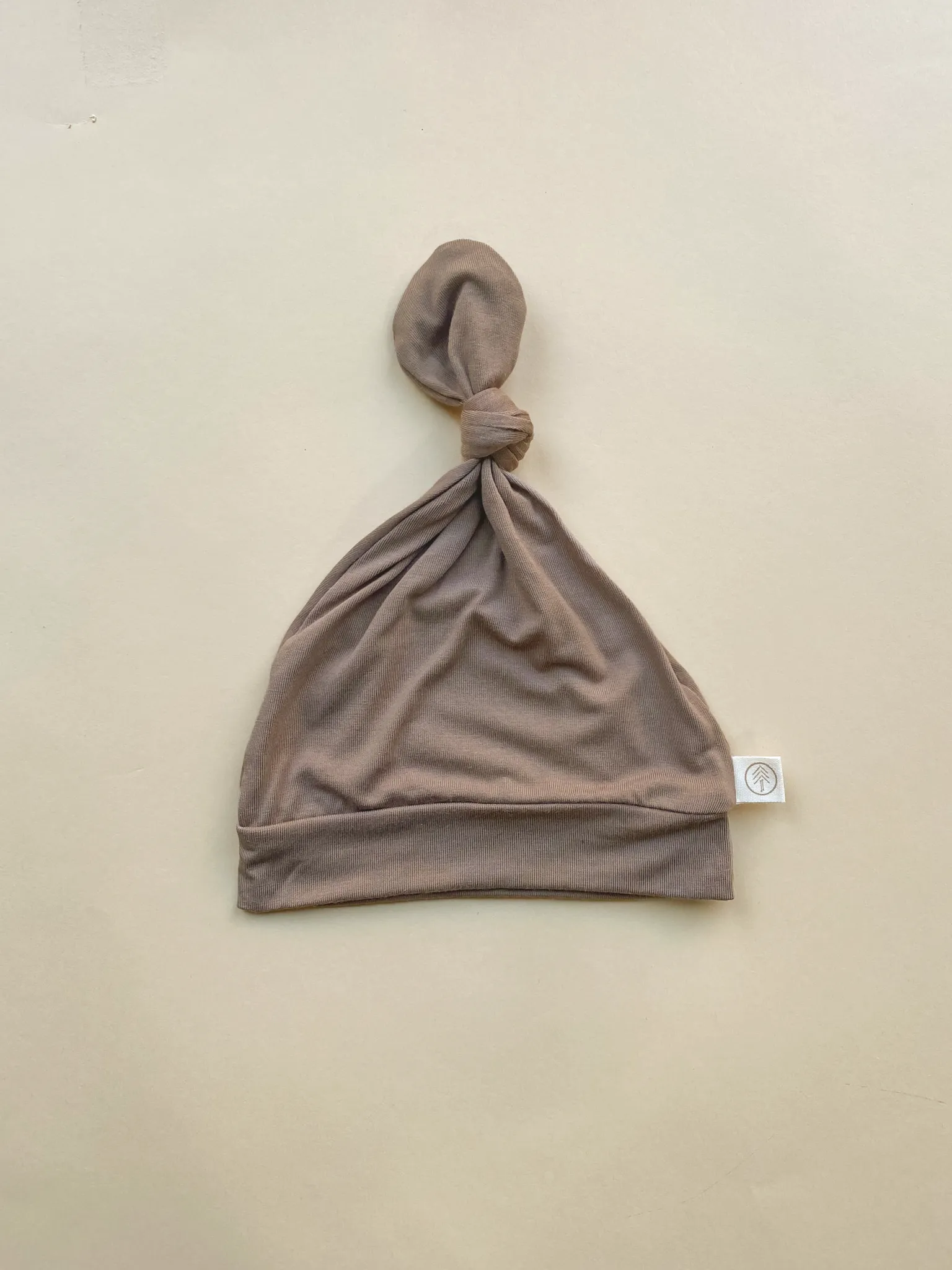 Top Knot Hat | Mocha | Bamboo