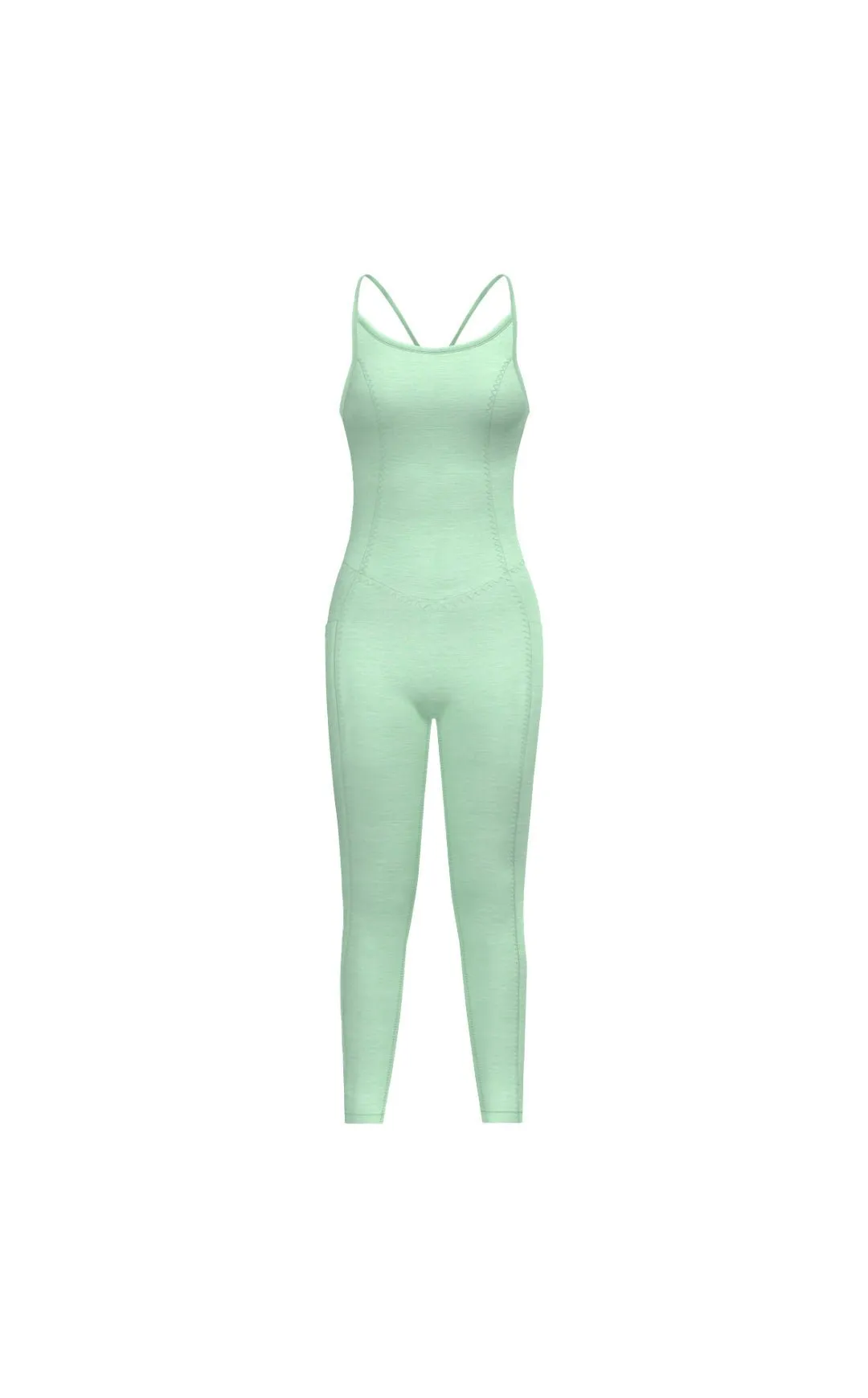 Vitality Daydream Stitch Jumpsuit - Mint Ice Cream