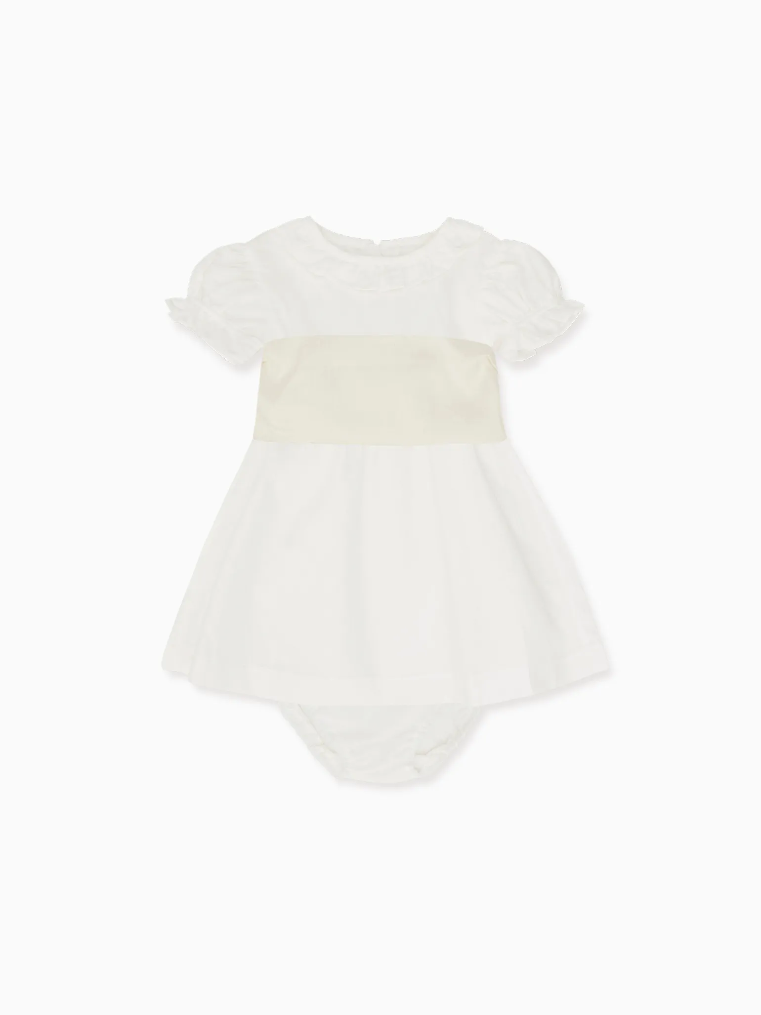 White Vega Ceremony Baby Girl Set