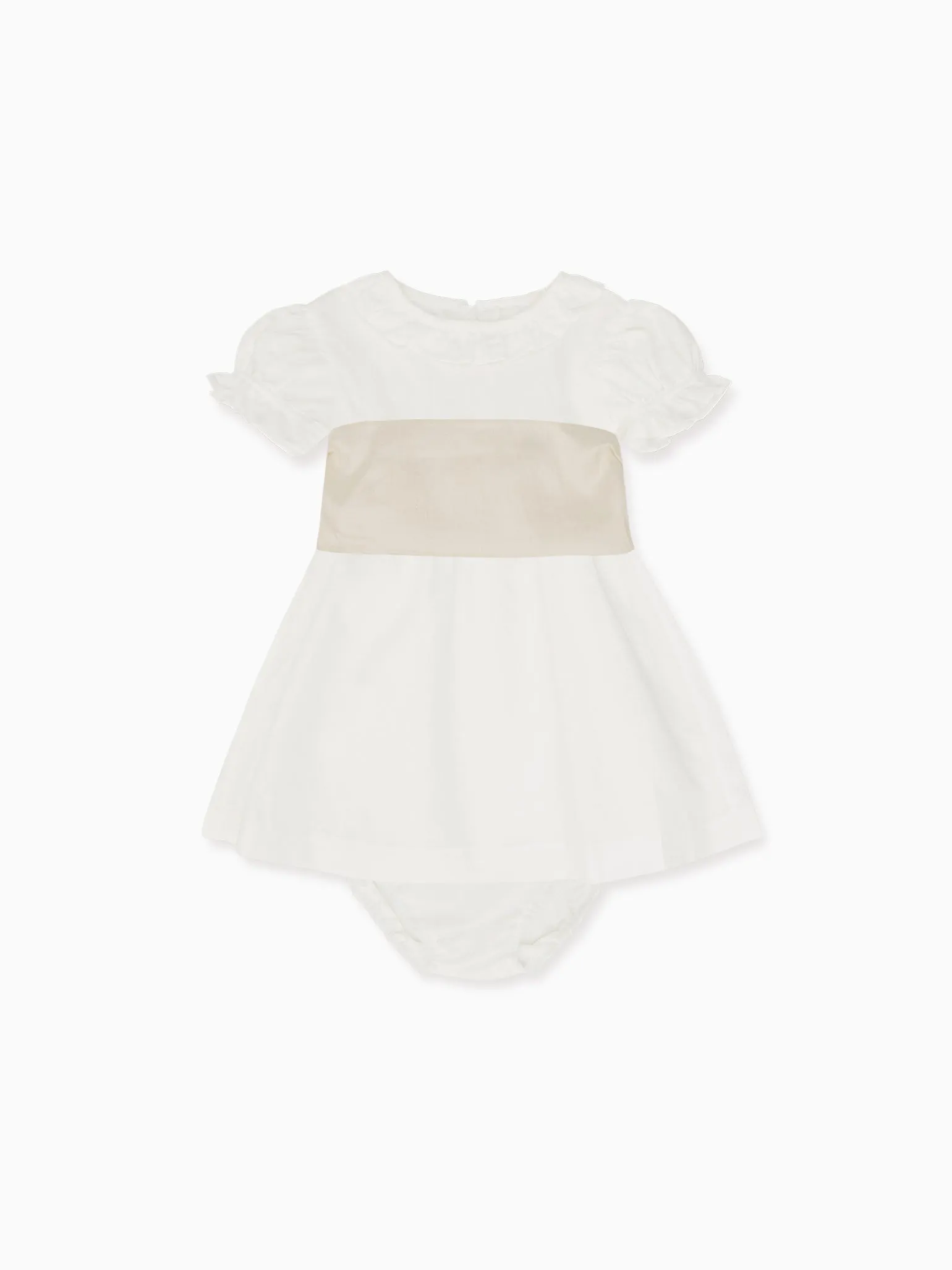 White Vega Ceremony Baby Girl Set